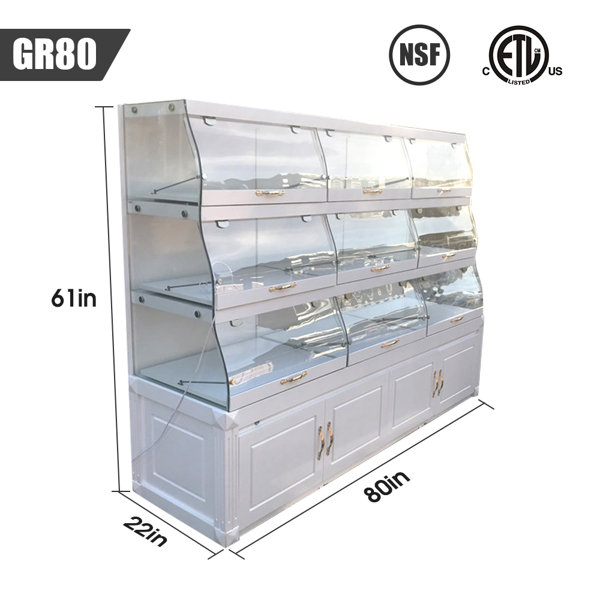 Cooler Depot 61'' H x 78'' W Metal Concession Stand Wayfair